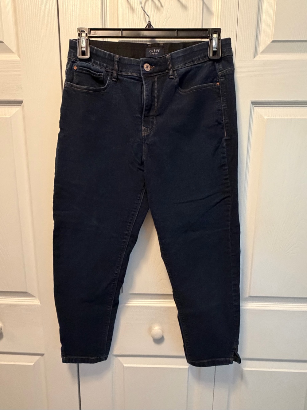 Curve Appeal Dark Wash High Rise Skinny Jeans 12/31